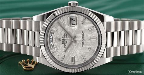 rolex presidential meteor dial|Rolex perpetual day date watch.